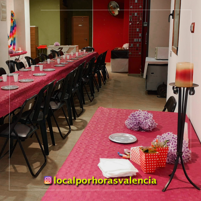 20181121 local para reuniones y fiestas infantiles en Valencia alquiler por horas y dias