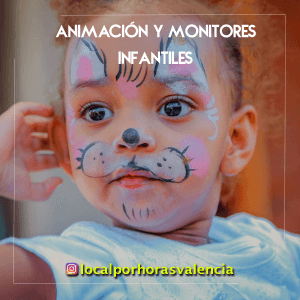 En nuestro local por horas en valencia te ofrecemos animar tus eventos y fiestas infantiles con juegos y pintacaras