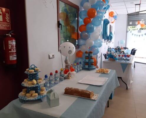 Mesa dulce para baby shower