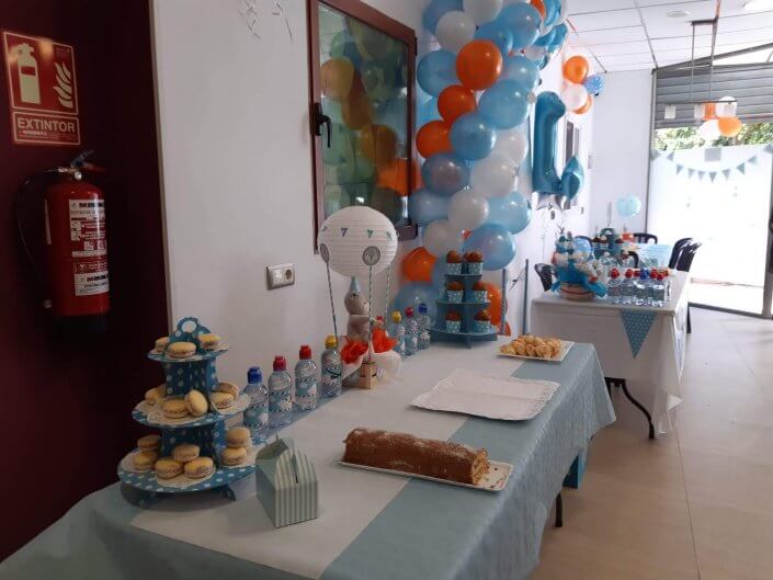 Mesa dulce para baby shower