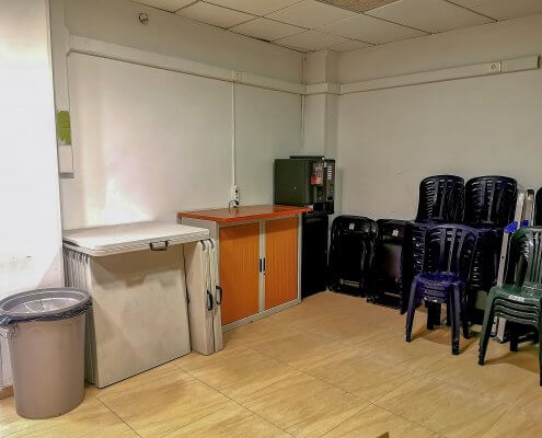 Equipamiento del local de alquiler para fiestas LEspai de KOIRA en Valencia